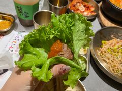 -草家酱蟹炭火烤肉店(珲春南路一店)