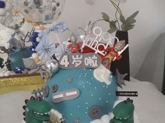 -卡比儿童蛋糕·心意定制·低脂零卡糖动物奶油FancyBALLOON(滨海店)