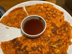 泡菜饼-喇喇排骨火锅·传统韩式脊骨汤(望京西园总店)
