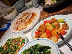 蒜蓉炒油麦菜-大榕树下顺德菜(融创茂店)