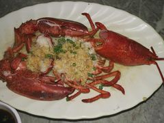 蒜蓉开边龙虾-四川小胡子海鲜(丁村万人海鲜广场店)