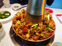 招牌蛙锅-老佛爷铜炉蛙锅(海岸城店)