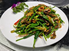 黄瓜花炒鱼仔虾仔-德云居