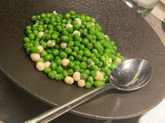 甜豆鸡头米-木守西溪溪隐餐厅