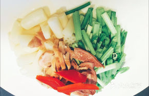 Lotus Stem with Pig's Tripe