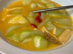 翡翠丝瓜闷鲜腐竹-宴南庭·闽味私房菜