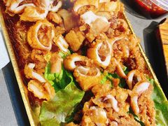 炸鱿鱼-金龙烧烤·牛肉面(西塔店)