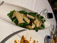 皇子菇扒豆苗-鱼乐轩海鲜专门店