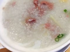 窝蛋牛肉粥-广东胜利宾馆西关粤中餐厅