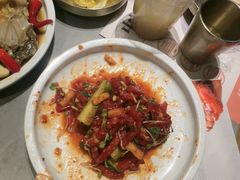 -草家酱蟹炭火烤肉店(珲春南路一店)