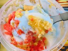 藻蓝椰香酸奶mini杯-溪边姑娘·拉丝酸奶水果捞(春熙路店)