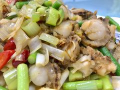 葱爆威海扇贝-郭姐·威海渔村(黄兴路店)