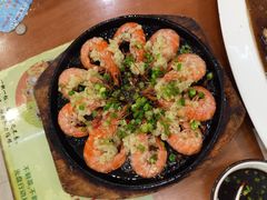 蒜蓉开边虾-友强·22年特色海鲜大排档·闽菜(湖里店)