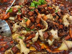 麻辣黑鱼-汉水缘鲜鱼庄(黄雁村店)