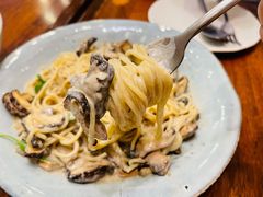 黑松露菌菇意大利面-玛格萝妮比萨屋(四平店)
