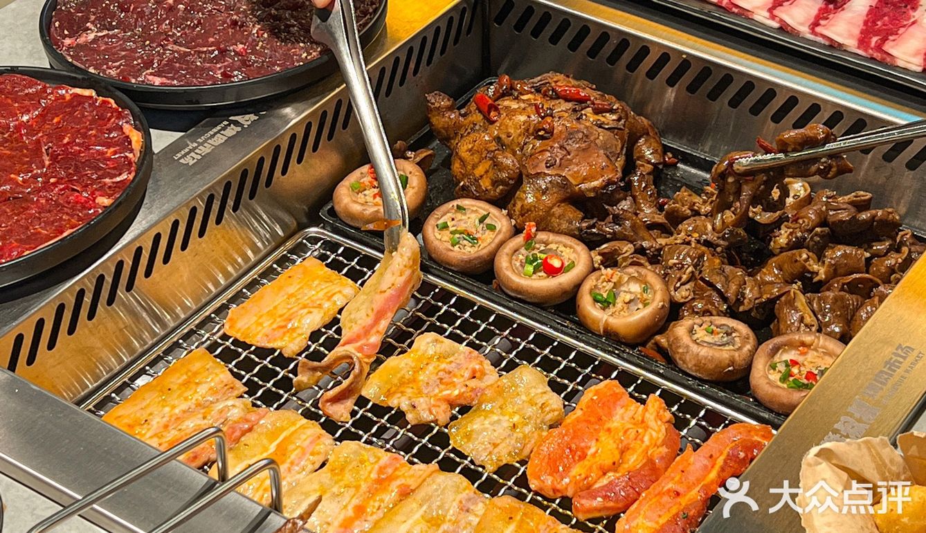 成都郫县一定要吃的集市烤肉‼️好吃还便宜 