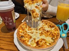 芝士瀑布披萨-Tiaye恬野大山·深盘披萨西餐厅(吾悦广场店)