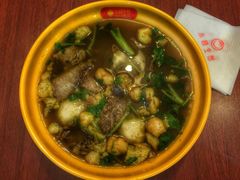 油豆腐牛肉鱼丸粉丝汤-小杨生煎(黄河路店)
