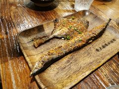 烤秋刀鱼-串大叔炭火烤串·鸡西大冷面刀削面(总店)