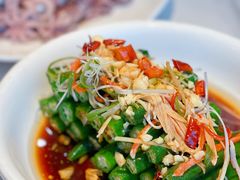 油泼秋葵-佳和水饺(海德公馆店)