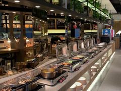 自助取餐区-比格比萨自助(李沧万达店)