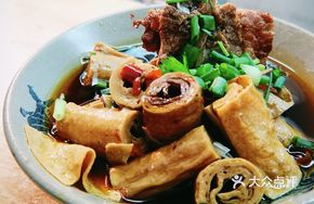 Braised Spare Ribs with Tofu Skin