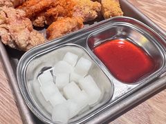 炸鸡三姐妹-WOW LUCKY创意韩料(龙阳广场店)