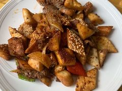 馕丁炒肉-新疆巴州金丝特餐厅(大钟寺店)