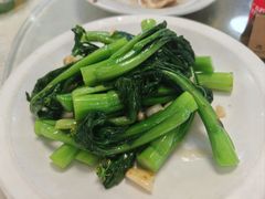 清炒菜心-辉记虾塘海鲜农庄