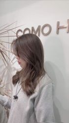 点击看大图 -COMO SALON 烫染可茉发型