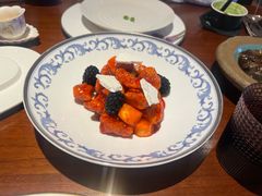 胭脂红虾球-王府井文华东方酒店-紫膳餐厅