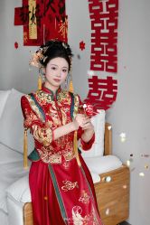 -桃子造型婚纱礼服(凤起广场店)
