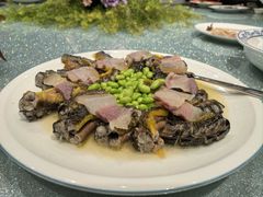 毛豆咸肉蒸黄鳝-山外山菜馆(玉泉路店)