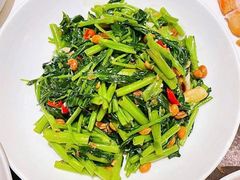 香辣豆酱炒通菜-有璟阁港式餐厅(国贸商城店)