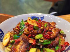 蒜苗回锅肉-潇湘阁(昆泰国际大厦店)