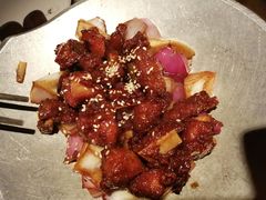蒜香蜜汁排骨-绿茶餐厅(光谷世界城步行街店)