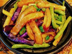 豆角烧茄子-粉巷13號陕菜馆