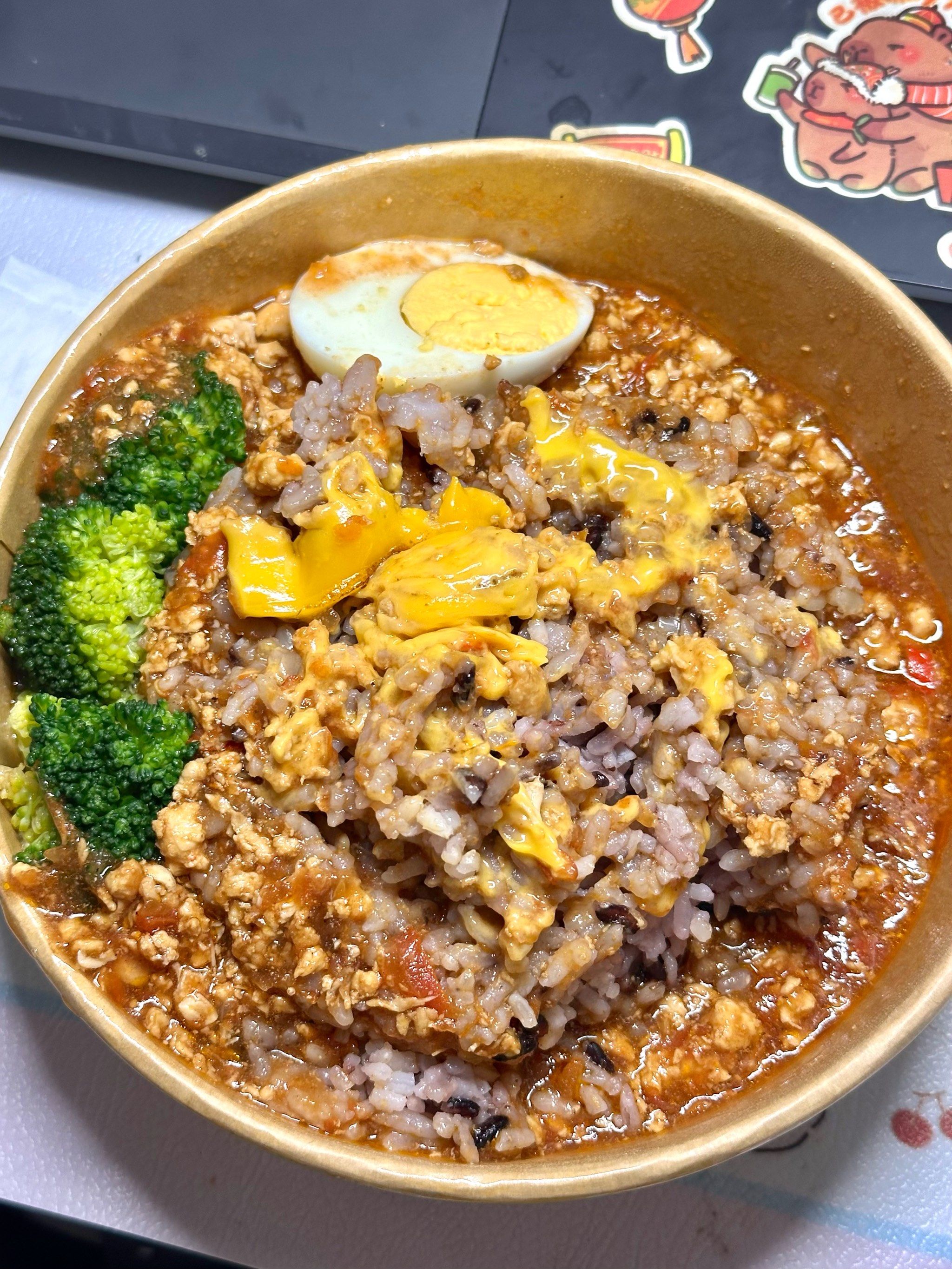 芝士肉酱拌饭