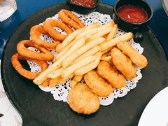 炸薯条-威克特披萨汉堡