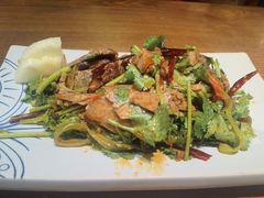 彝族手撕美人椒拌牛肉-云海肴·汽锅鸡·云南菜(天山百盛优客店)