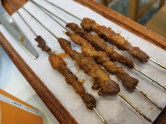 钢钎羊肉串-馬香远蘭州牛肉面(武汉群星城首店)