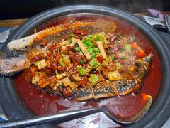 -探鱼·鲜青椒爽麻烤鱼(苏宁广场店)