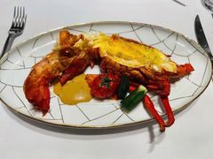黄金酱焗波士顿龙虾-明阁 Ming Court(广州朗豪酒店)
