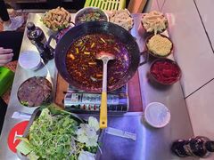 香辣豆豉锅-猪肉摊地摊火锅(陕西路店)