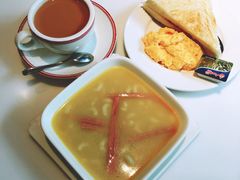 传统火腿通心粉套餐-新旺茶餐厅·早餐·夜宵(仙霞店)