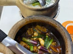 -长城砂煲田鸡粥