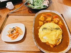 中华腊肉咖喱蛋包饭-Ginko银子(青龙街店)