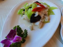 滑炒玉兰片-怡园饭店-餐厅(四望亭店)