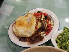 韭黄炒牛肉-刘氏三和面馆