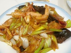 五花肉炒笔管-来之顺海鲜菜馆·青岛菜·始于1993(栈桥店)